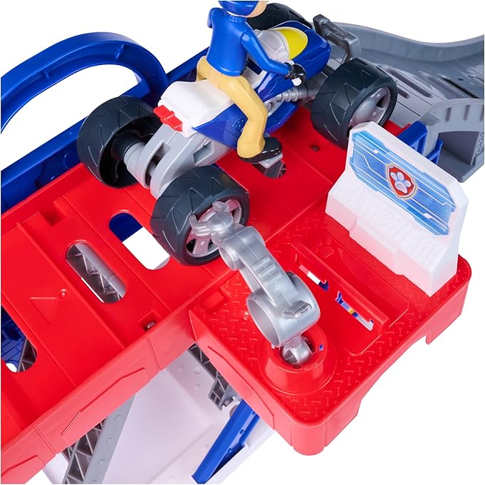 Paw Patrol Search & Rescue Lift 'N' Repair Playset with Exclusive Figure & Vehicle, Over 30+ Inch Long, Kids Toys for Boys and Girls Ages 3 and Up