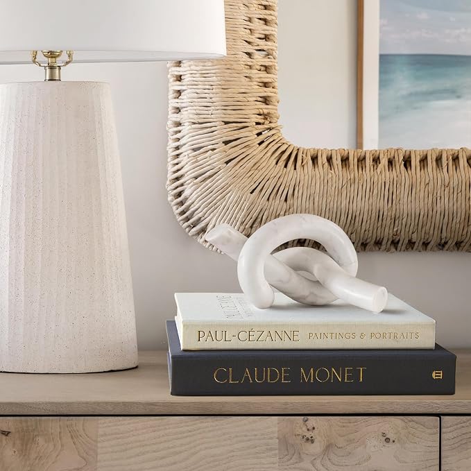 Aesthetic Decorative Books - Coffee Table Books Decor - Faux Decor Book Storage Box for Decoration - Set of 2 Linen Fake Book for Home Table Decors - Photo Storage Keepsake Box