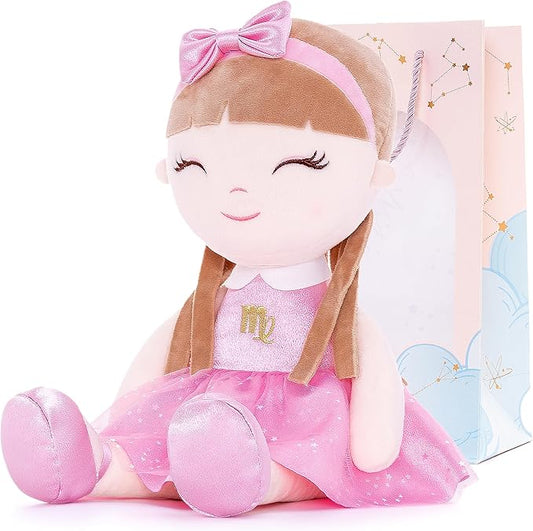 Baby Girl Gifts Plush Dolls Constellations Zodiac Doll Birthday Gift 17 inches Virgi