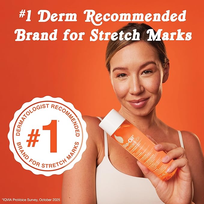 Bio-Oil Skincare Bundle for Sensitive & Dry Skin, Body Oil Serum (2 Oz) + Dry Skin Gel (1.7 Oz), Travel-Size Moisturizer for Scars and Stretch Marks