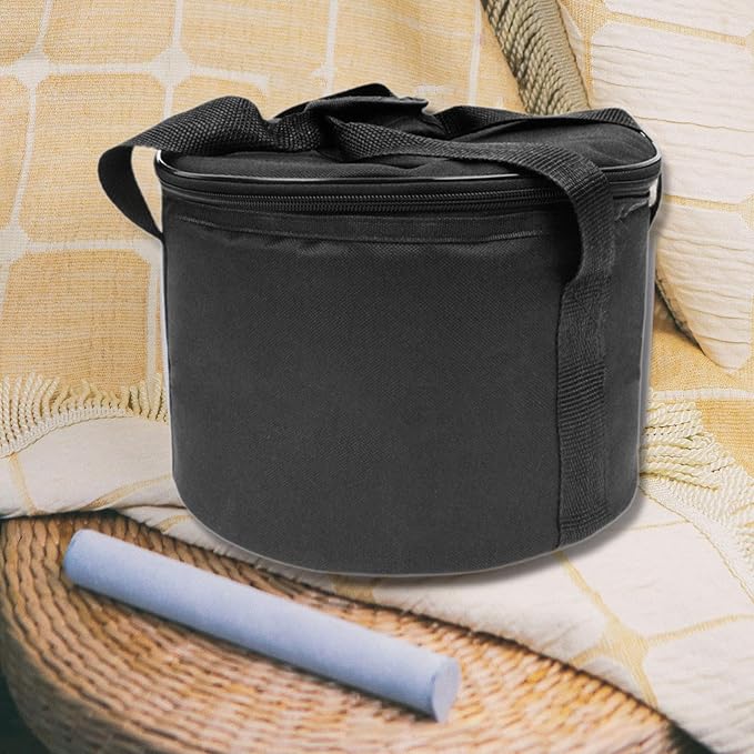 DuskHaven Carrying Bag Storage Case Portable Padded Liner Oxford Dedicated Mallet Pocket Suitable for Meditation Yoga Practice Camping
