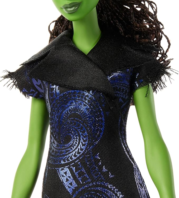 Mattel Universal Pictures’ Wicked: for Good Singing Elphaba Fashion Doll with Removable Outfit, Inspired by The Movie, Sings “for Good” in English