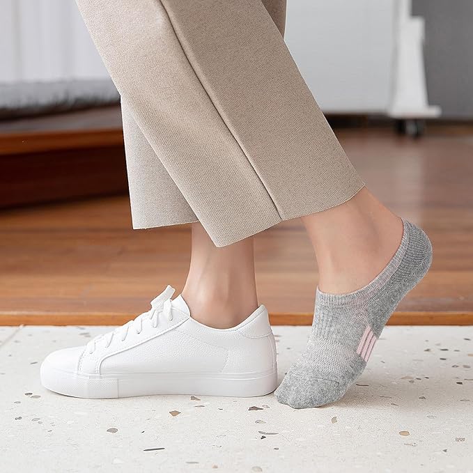 Gonii Womens No Show Socks Athletic Ankle Socks Cushioned Running Low Cut 5-8 Pairs