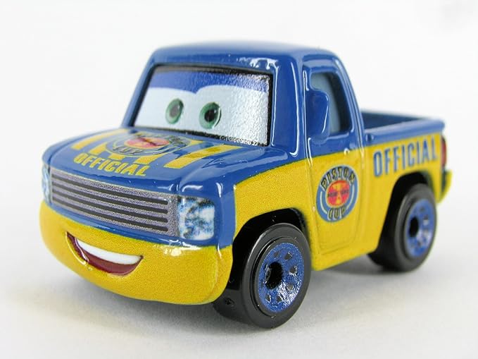 Disney Cars Mini Racers 3-Pack: Lightning McQueen, Vitoline #24 Brick Yardley, Dexter Hoover
