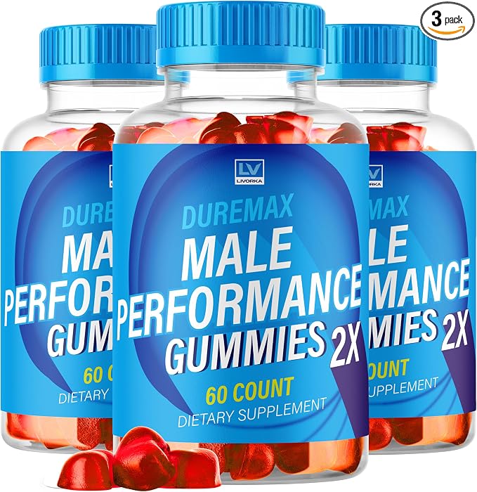 (3 Pack) Duremax Max Performance Gummies - Duramax Gummies, Duramax Male Performance, Duramax, Duramax Gummies, Duramax Performance Gummies, Duremax Male Performance Gummies, 180 Gummies For 3 Months