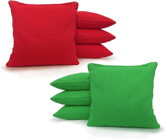 Tailgating Pros Regulation Cornhole Bags - Set of 8 - Corn Filled & Handmade 25+ Color Options