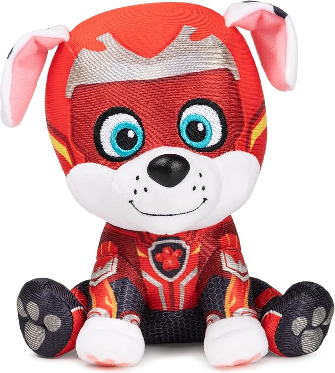 GUND PAW Patrol: The Mighty Movie Marshall Stuffed Animal, Officially Licensed Plush Toy for Ages 1 and Up, 6”