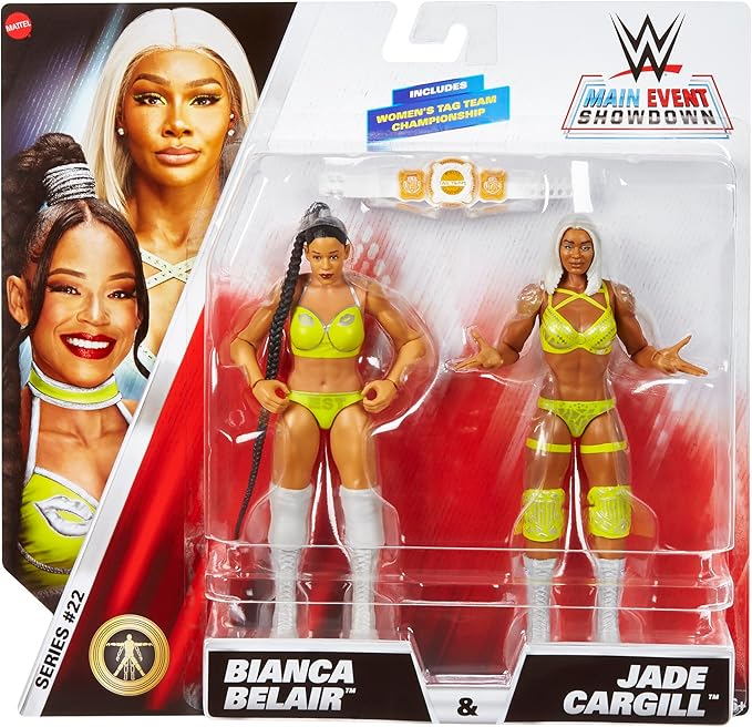 WWE Jade Cargill & Bianca Belair Main Event 2-Packs 22
