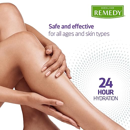 Medline Remedy Clinical Skin Cream,Vanilla Scent (16 fl oz),Moisturizing Face and Body Cream for All Ages,Paraben & Sulfate Free,Quick Absorbent Formula,Hypoallergenic Skin Moisturizer,(Pack of 4)
