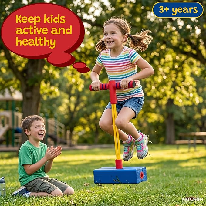 KatchOn, My First Foam Pogo Jumper for Kids - Pogo Stick for Kids | Toys for 3-12 Year Old Boys, Girls | Outdoor Toys, Indoor Toys Fun Gifts | Birthday Gift 3-12 Year Old