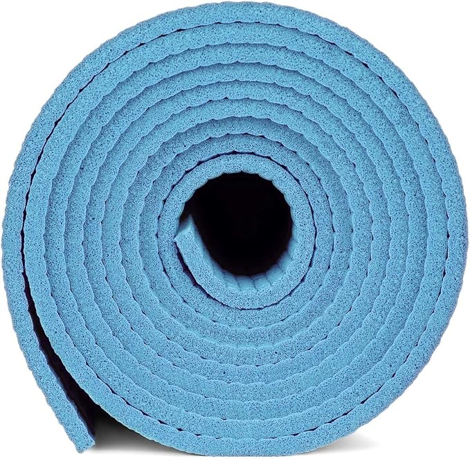 YogaAccessories 1/4" Thick High Density Deluxe Non Slip Exercise Pilates & Yoga Mat