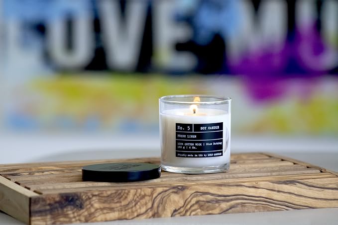 Lulu Candles | Espresso Bean | Luxury Scented Soy Jar Candle | Hand Poured in The USA | Highly Scented & Long Lasting (6 Oz. 2 Pack)