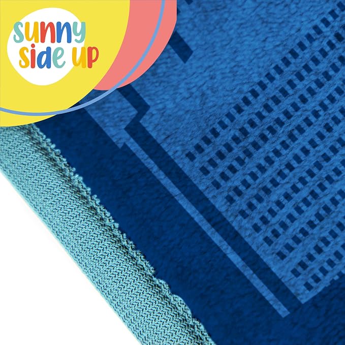 Sunny Side Up Kids Plush Throw Blanket – Children's Soft & Comfy Throw for Couch or Bed – Cozy Home Décor for Living Room & Bedroom, Blue - Spiderman, 40x50 - Travel Blanket