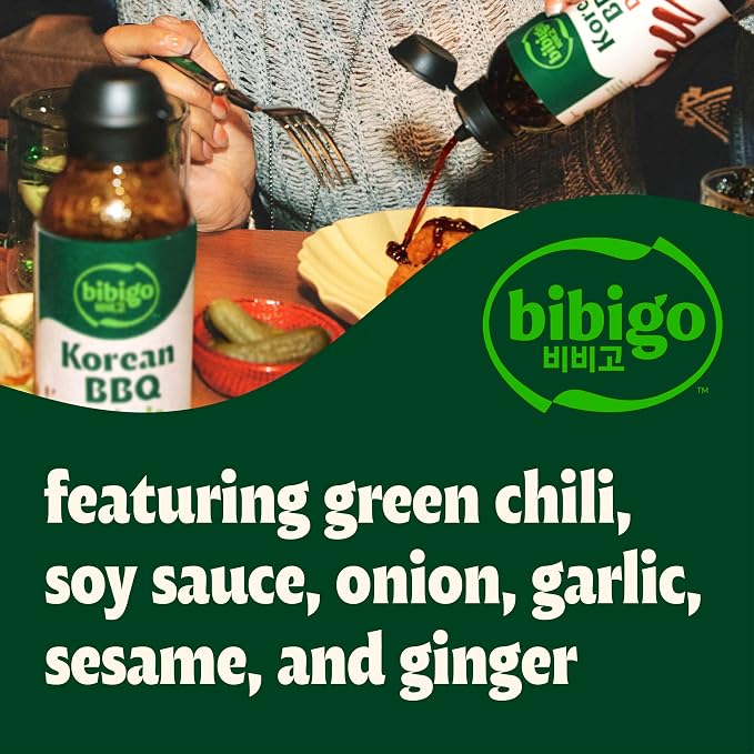 Bibigo Spicy Korean BBQ Drizzle Hot Sauce, 12.16 Ounce (Pack of 1)