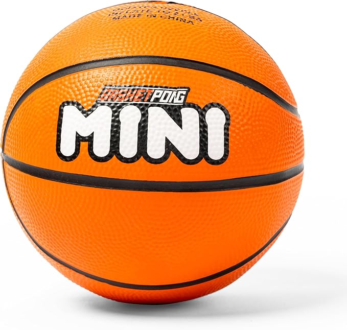 BasketPong Mini – Yard Pong and Basketball Game with 12 Buckets, 2 Balls, Carrying Bag, and Air Pump – Outdoor Game for Lawn, Backyard, Beach, and Travel