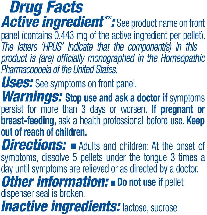 Boiron Candida Albicans 30C for Symptoms of Yeast Infection - 80 Pellets