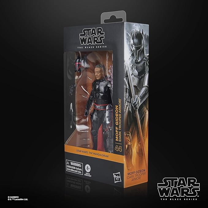 STAR WARS The Black Series Moff Gideon (Dark Trooper Armor), The Mandalorian Premium Collectible 6 Inch Action Figure