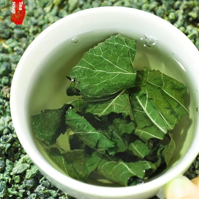 8.81oz/250gMulberry Leaves Tea Premium Natural Mulberry Leaf Tea Sun-Dried Mulberry Loose Leaves Sang Ye Healthy Herbal Tea Sugar Free Caffeine Free No Additives 桑叶茶 桑葉茶