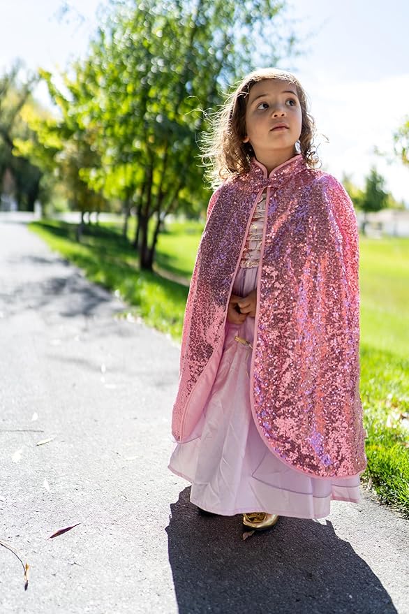 Little Adventures Shimmer Cloak Costume Dressup Ages 3-8 Machine Washable Child Pretend Play& Party Dress Up with No Glitter