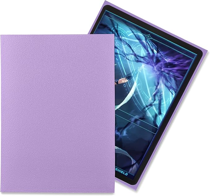 TitanShield Premium Card Sleeves | Compatible with Pokemon, One Piece, Lorcana, Flesh & Blood, & Magic The Gathering MTG | (150 Sleeves - Standard) (1, Lavender, Standard | 66x91mm)