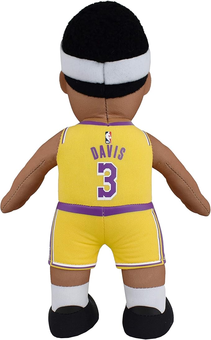 Bleacher Creatures Los Angeles Lakers Anthony Davis 10" Plush Figure - A Superstar for Play Or Display