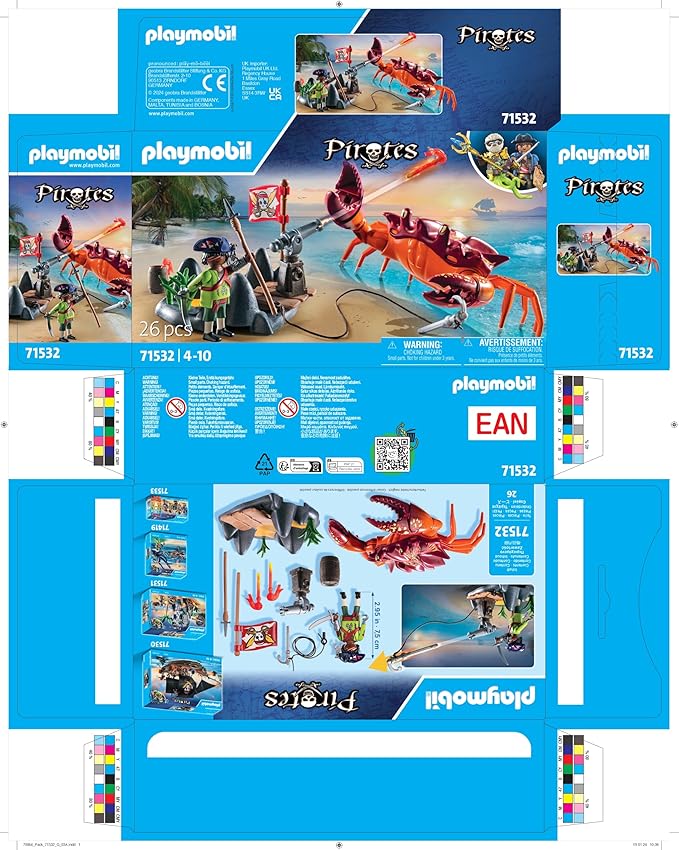 Playmobil Pirates: Battle Against The Giant Crab