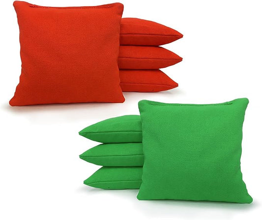 Tailgating Pros Regulation Cornhole Bags - Set of 8 - Corn Filled & Handmade 25+ Color Options