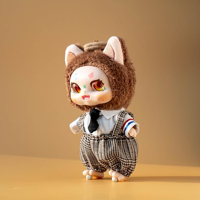 CALEMBOU Plush Doll Clothes, 6.7 Inches Cute Couple Dress Set Doll Clothes for Plush Doll, Kawaii Doll Accessories Toys Gifts for Girls(Only Clothes)