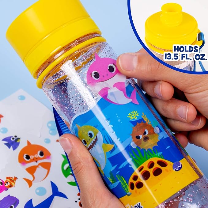 Baby Shark Decorate Your Own Water Bottle