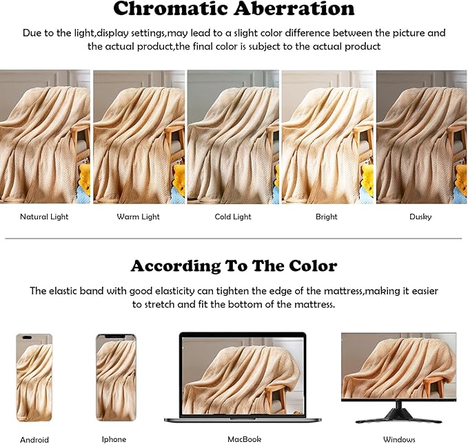 NEWCOSPLAY Fleece Leaves Pattern Throw Blanket, Brown, 50"x60" | Super Soft Throw Blanket, Lightweight Cozy Bed Sofa Blanket, Premium Silky Flannel Fleece, Travel Blanket for All Season Use
