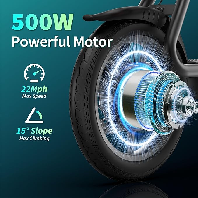 Maxshot Electric Scooter, 8.5" /10" /14" Tire, 16/19/22 Mph Top Speed, 12/16/21/27/28/49/50 Miles Long Range, Folding Escooter for Adults and Kids with Seat Bag, Dual Braking, Dual Suspension, App