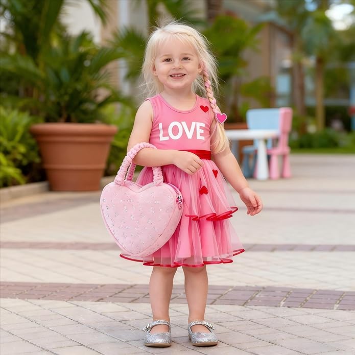 Gloveleya Kids HandBag Soft Toddler Purse for Little Girls