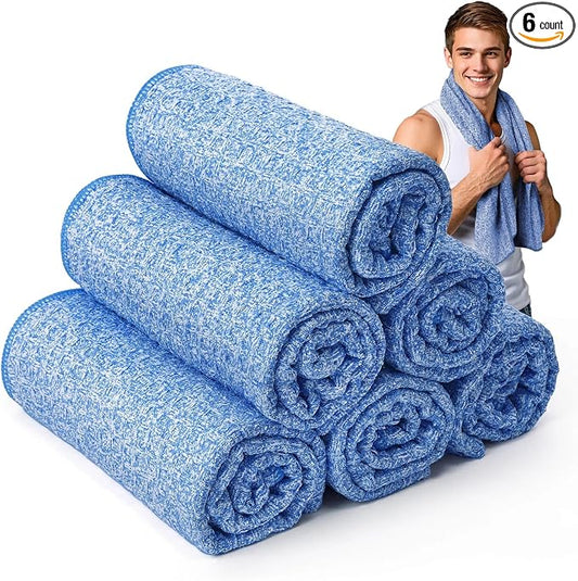 Microfiber Gym Towels for Showering Working Out Quick Dry Negative ions Large Middle Small Sizes Lightweight Gym Towel for Men Women Tennis Sports Towels for Body Hot Yoga Fitness Essentials