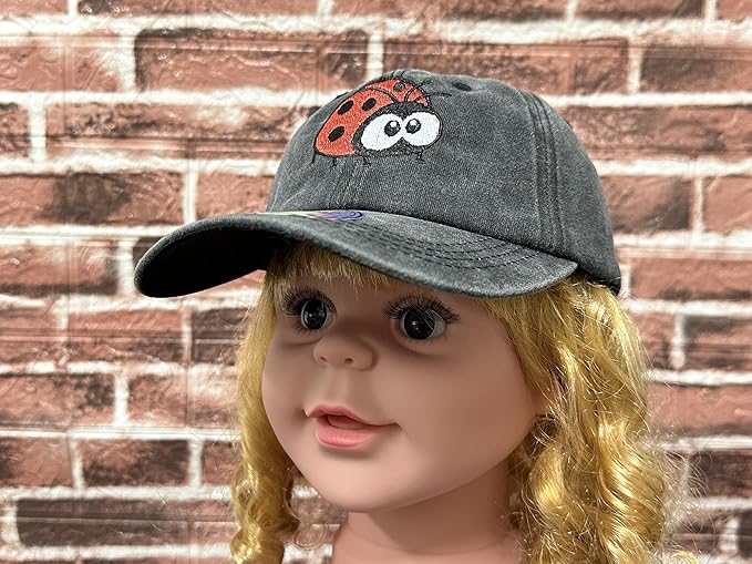 Embroidered Animal Baseball Hats for Boy and Girl