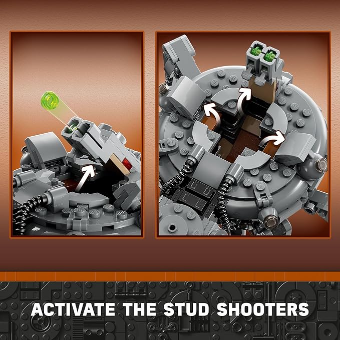 LEGO Star Wars Spider Tank Building Toy - Pretend Play Mech for Boys & Girls, Ages 9+ Years - Star Wars Toys for Fans - Gifts for Kids - 75361