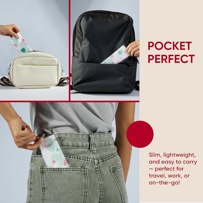 Disposable Toilet Seat Covers (Pack of 20) - XLarge Travel Toilet Seat Covers for Adults and Potty Training, Premium Toilet Seat Liners for Public Restrooms