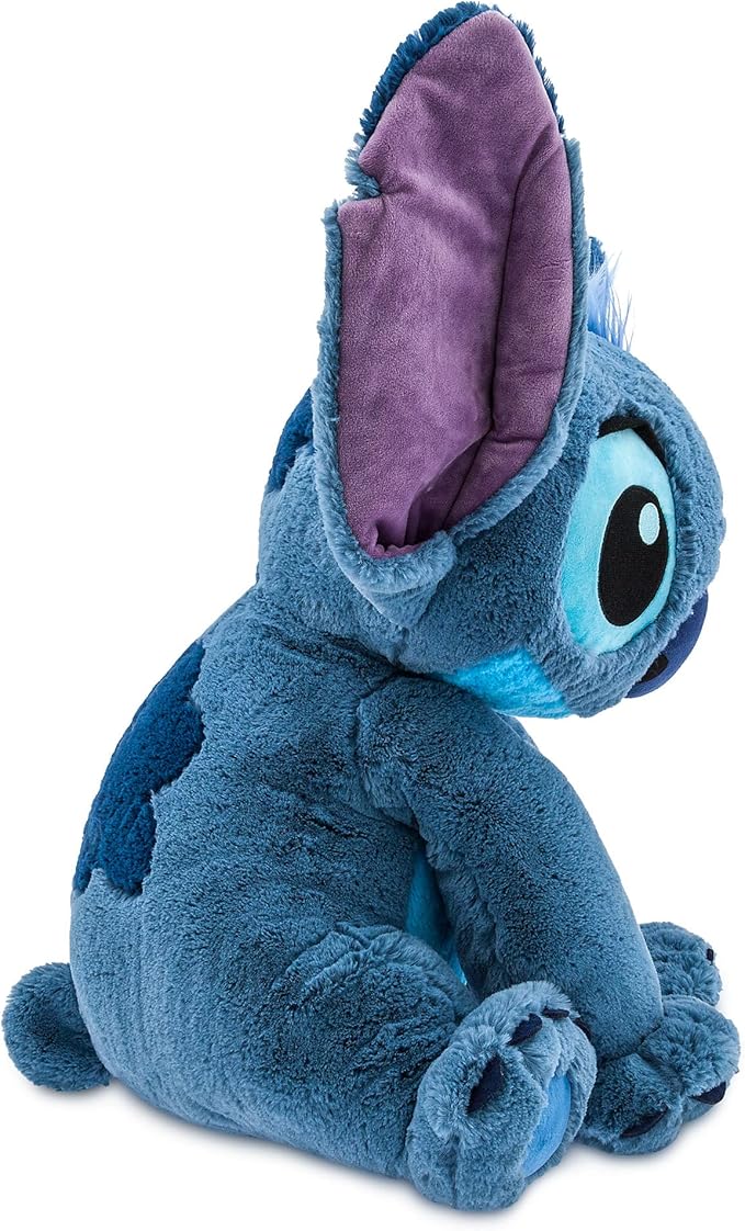 DISNEY STORE Official Stitch Plush from Lilo & Stitch – Large 21 1/4 Inches, Soft & Cuddly Toy, Iconic Blue Alien, for Kids & Fans, Suitable for All Ages, Premium Quality