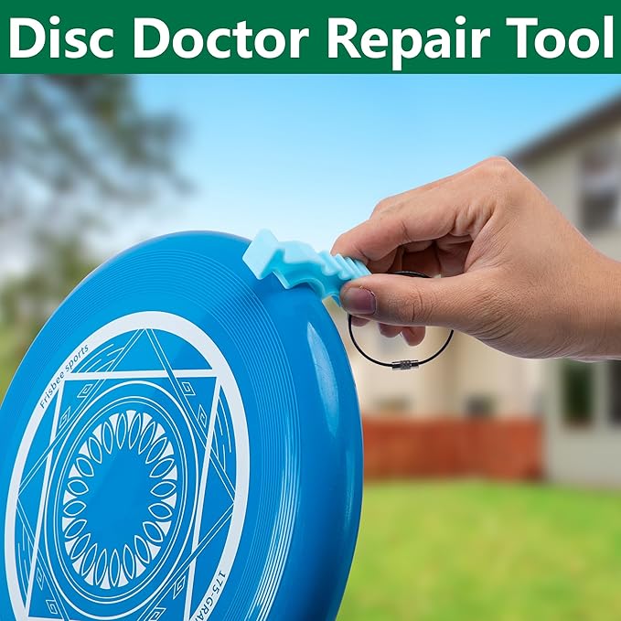 2Pcs/4Pcs Disc Golf Repair Tool, Portable Disc Golf Edge Maintenance Tool, Sports Flying Disc Tool for Scratch Stains Repair Polishing