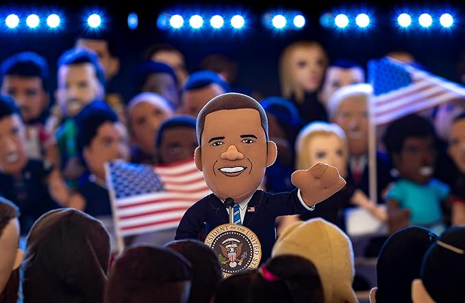 Bleacher Creatures President Barack Obama 10" Plush Figure- A P.O.T.U.S. for Play or Display