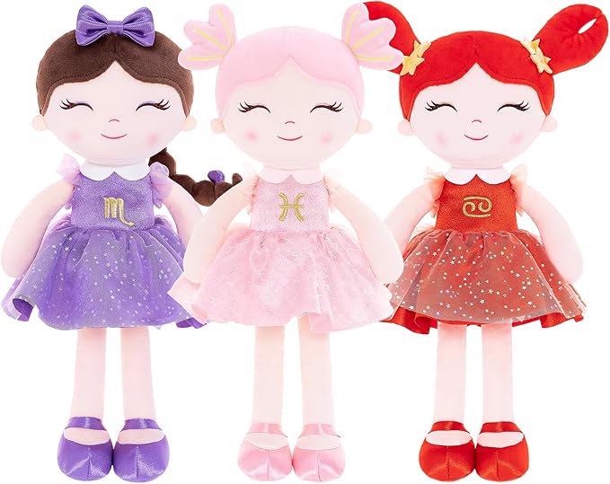 Baby Girl Gifts Plush Dolls Constellations Zodiac Doll Birthday Gift 17 inches Virgi