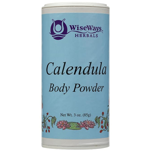 Wise Ways Herbals, Body Powder Calendula, 3 Ounce