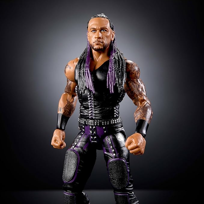 Mattel WWE Elite Action Figure & Accessories, Series #109 Damian Priest 6-inch Collectible with 25 Articulation Points & Swappable Hands