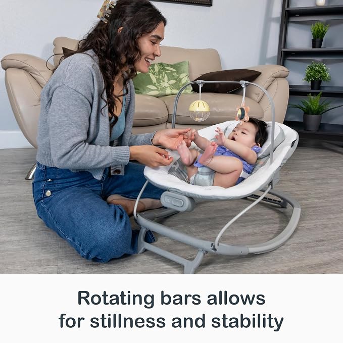 Smart Steps® My First Rocker 2 Bouncer, Two of a Kind Grey