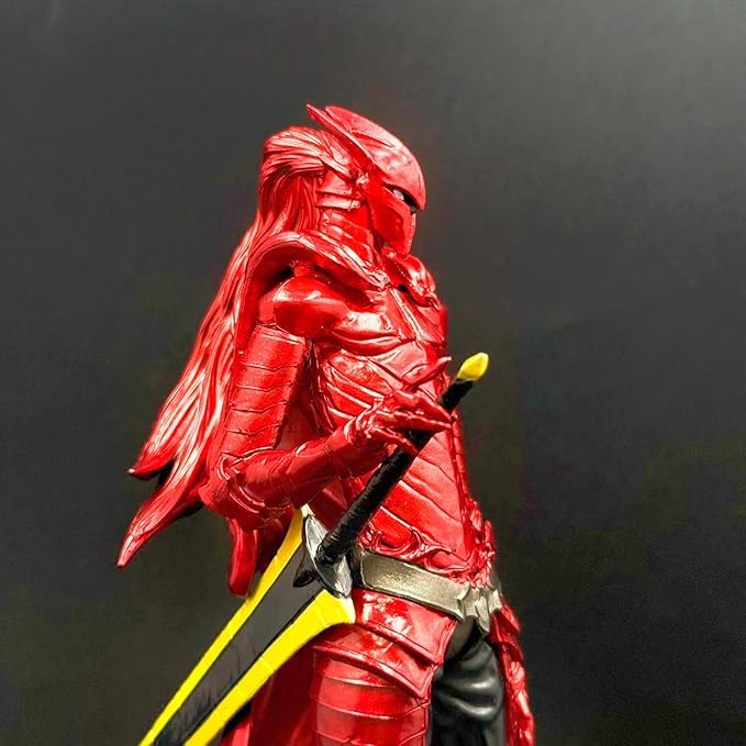 Anime Solo Leveling Shadow Knight Action Figure 8.7IN (Red)