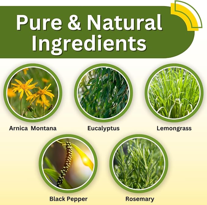 Brookethorne Naturals Arnica Massage Oil for Massage Therapy | Arnica Montana & Lemongrass Essential Oil – All Natural Supports Active Lifestyles – Paraben Free, Made in USA – 1 Gallon