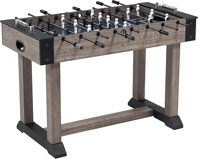 Hall of Games Foosball Tables Multiple Styles, Soccer with Durable & Stylish Designs with Tabletop Sports Soccer Balls, Perfect for Family Game Rooms | Multiple Styles