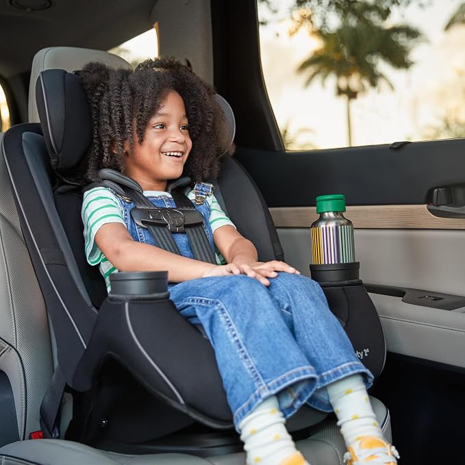 Safety 1st Grow and Go All-in-One Convertible Car Seat, Rear Facing, 5-40 lbs, Forward Facing (30–65 lbs), High Back Booster Seat 40-100 pounds, Green Gables