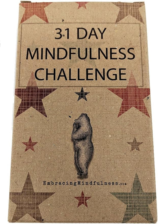 31 Day Mindfulness Challenge Cards - Take One a Day for a Month of Mindfulness