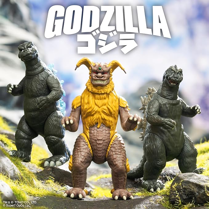 Super7 Toho Godzilla '64-3.75" Toho Godzilla Action Figure Classic Movie Collectibles and Retro Toys