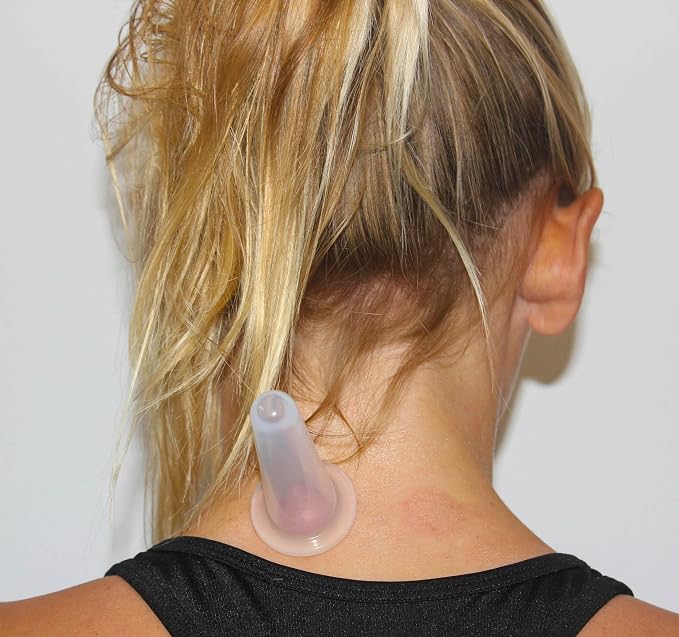 Cupping Kit for Massage Therapy, Set of 6 Professional Silicone Cups